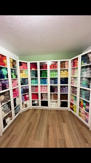 Organize Your Yarn Collection with Ikea Billy Bookcases