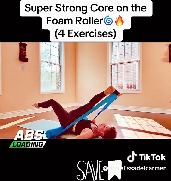Foam Roller Routine for Core Strength Improvement