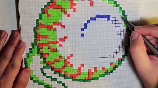 Pattern-Making Graph Paper Art