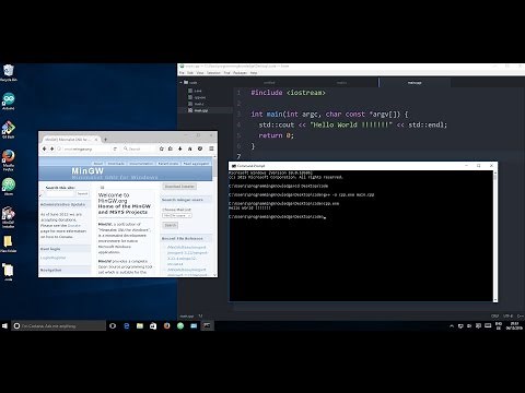 How To install MinGW on Windows 10 (GCC & G++)