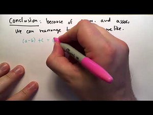 1.2 Rules for Addition (Basic Mathematics)