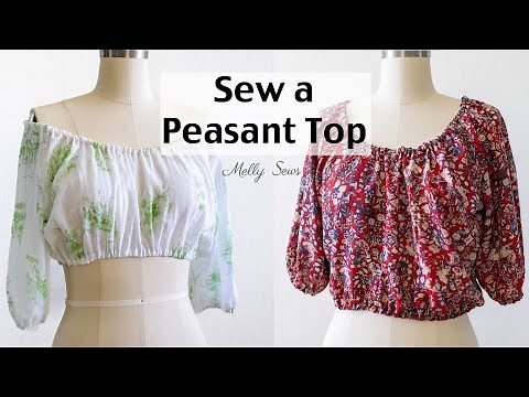 Sew A Peasant Top Pattern
