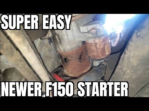 How to Replace Starter 09-14 Ford F150