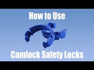 How to Use Camlock Safety Locks