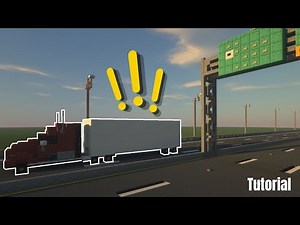 How to Build a Minecraft Semi-Truck | Minecraft Truck Tutorial