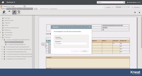 Kneat Paperless Validation Software