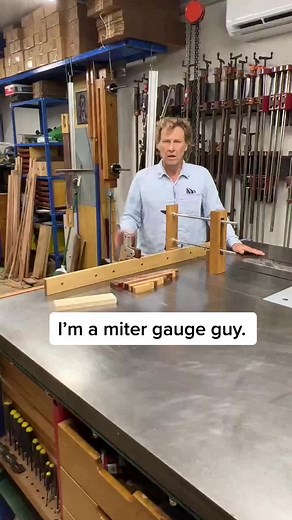 Table Saw Miter Gauge System for Precise Crosscuts