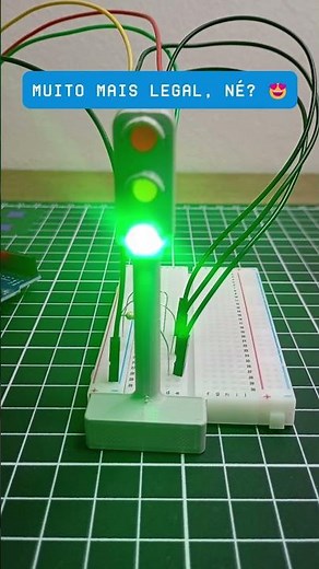 Monte seu Semáforo com Arduino e Impressora 3D