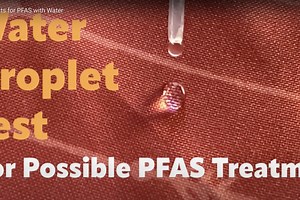 Test Your Products for PFAS with a Water Droplet