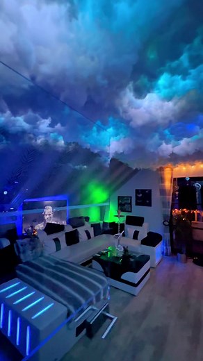 DIY LED Cloud Ceiling Lights for Home Decoration