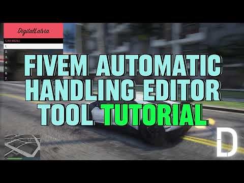 FiveM Automatic Handling Editor Tool Tutorial