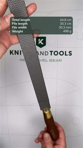 Narex Rectangular Flat Rasp 872504, flat wood rasp, 30x300 mm