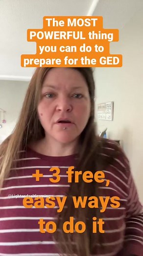 The most POWERFUL way to prepare for the GED ( 3 easy free ways to do so)