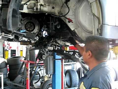 HOW TO REMOVE TRANSMISSION ON MINI COOPER