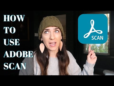 HOW TO USE THE ADOBE SCAN APP | ADOBE SCAN TUTORIAL