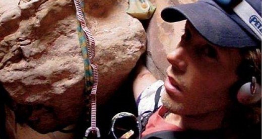 Aron Ralston's Arm Was Stuck Under An 800-Pound Boulder. So He Amputated It To Survive.