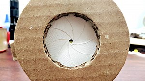 How to make a cardboard mechanical iris - Iris Calculator