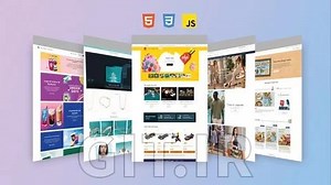 Master Web Templates with HTML, CSS & Javascript