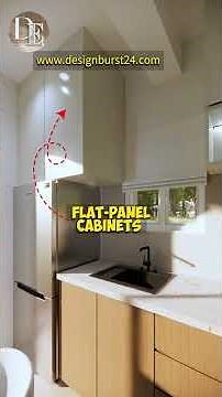 Small Kitchen Makeover – Modern Minimalist Galley Layout #highlights