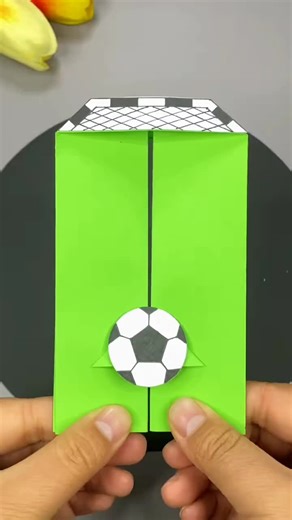 Origami Football Paper Toy - Paper Craft Ideas