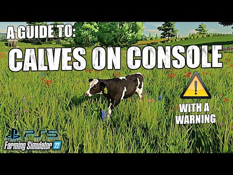 A Guide To: Calves on Console - Ballyspring - Farming Simulator 22 - PS5.