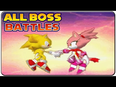 Sonic Rush - All Bosses (S Rank)