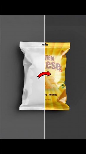 ❤️‍🔥How to add a template design to a realistic mockup in Photoshop.