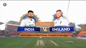 IND vs ENG 2024, 1ST Test, Day 03: Match Highlights