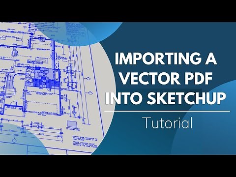 Importing a Vectorized PDF into Sketchup