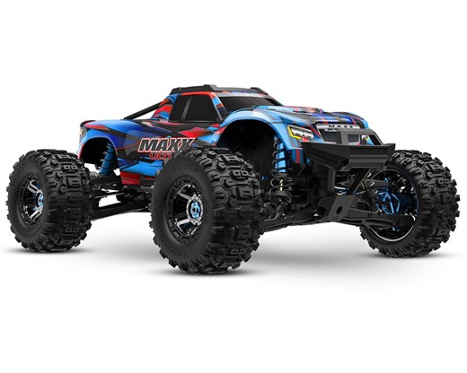 Traxxas Maxx® Ultimate 1/10 4WD Brushless RTR Monster Truck (Blue) [TRA89087-4-BLUE]