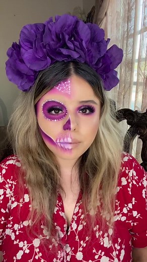 Sugar Skull Makeup Tutorial for Dia de los Muertos
