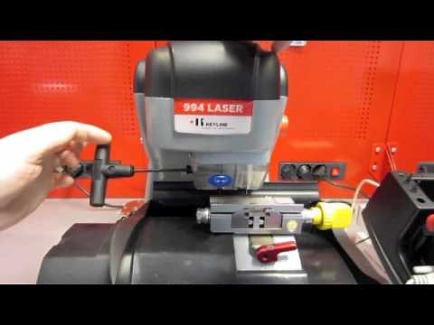 Keyline Laser 994 - Cutter Change