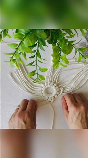 How to Make Macramé Snowflakes in Minutes!