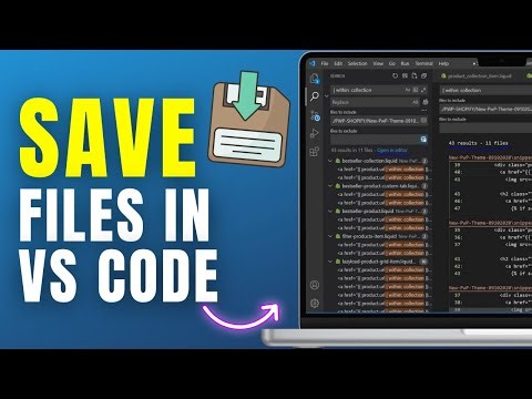 How To Save Files in Visual Studio Code