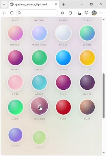 50 CSS Gradient Codes Every Developer Needs 🔥 #shorts