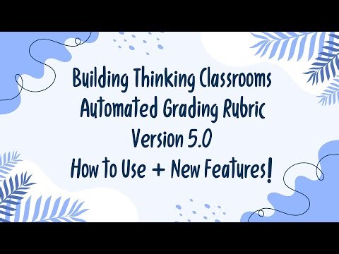 BTC Auto Grading Rubric (Ver 5.0): How To Use + NEW FEATURES!