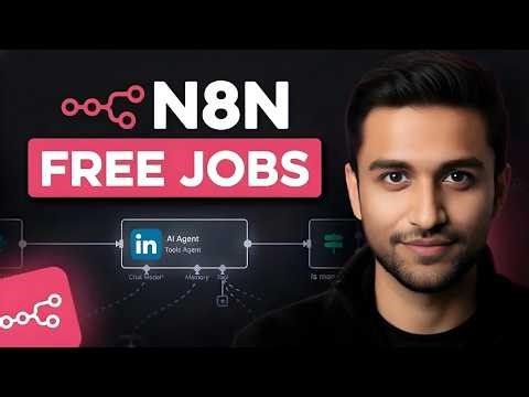 How I Built an AI That Applies to 1,000+ Jobs Daily on Linkedin (n8n Workflow)
