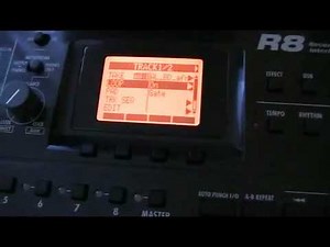 Zoom R8: working with samples - making your own drumkit