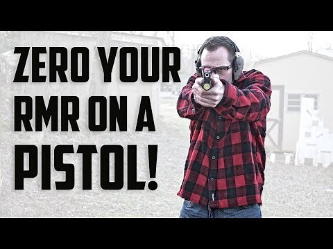Zero Your RMR On Your Pistol! (Quick & Easy)
