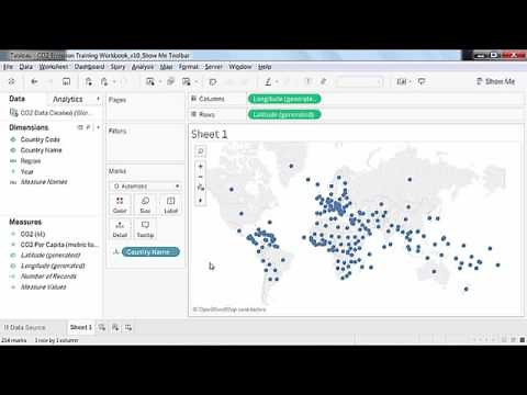 9 Tableau Public Training Creating Your First Chart