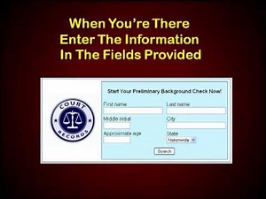 FREE Online Background Check - Check Backgrounds Online For FREE