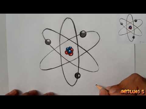 How to draw an atom