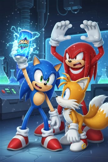 pov;✨💨🔥⚡⚫😠🧪🐌 sonıc ve enerji içeceği