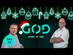 Advent Of Code Day 24 - walkthrough solution #aoc