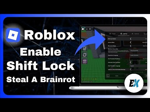 How to Enable Shift Lock in Roblox Steal A Brainrot - Get Shift Lock in Steal A Brainrot