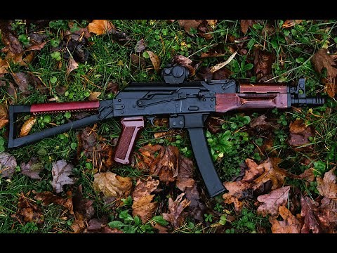 SmokiesLeather AK Triangle Folding Stock Leather Wrap Installation