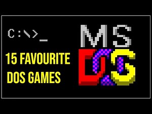 15 Favourite MS-DOS Games | UNFORGETTABLE MS-DOS Games!!!