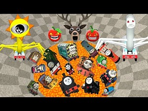 Destroy All Thomas The Train Family in Garry's Mod