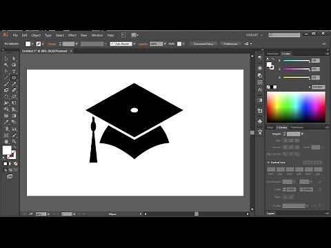 How to Draw a Graduation Cap in Adobe Illustrator