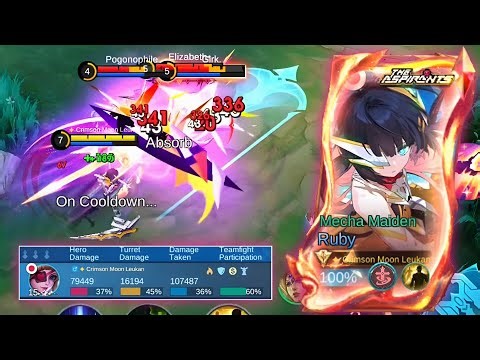 CARRYING THE GAME WITH RUBY IS FUN AND EASY!! (IT IS) -MLBB